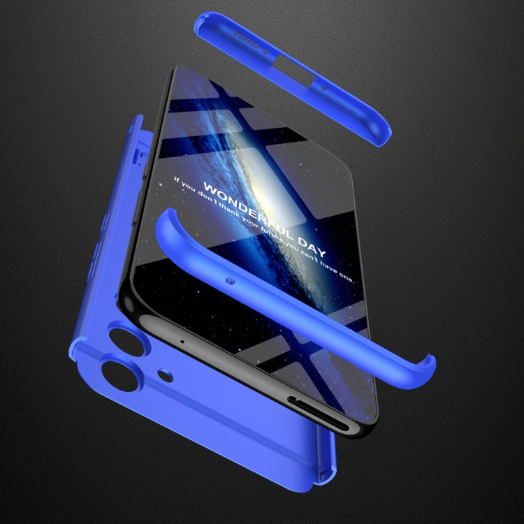 For Samsung Galaxy A54 5G GKK Three Stage Splicing Full Coverage PC Phone Case with Stand(Blue) - Galaxy Phone Cases by GKK | Online Shopping UK | buy2fix