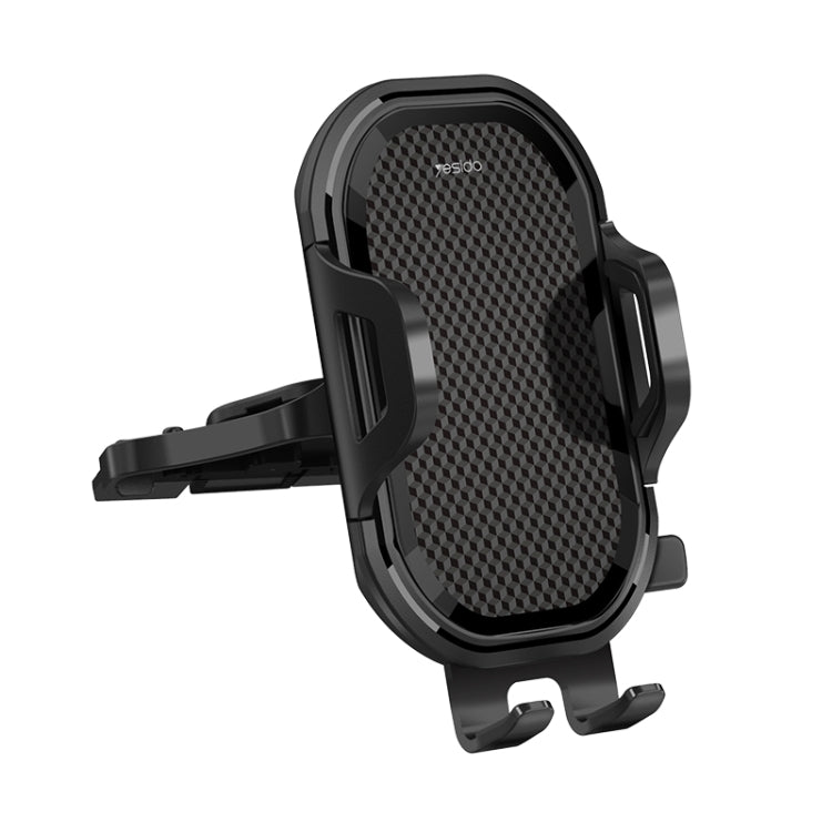 Yesido C84 360 Degree Rotating CD Port Car Phone Holder(Black) -  by Yesido | Online Shopping UK | buy2fix