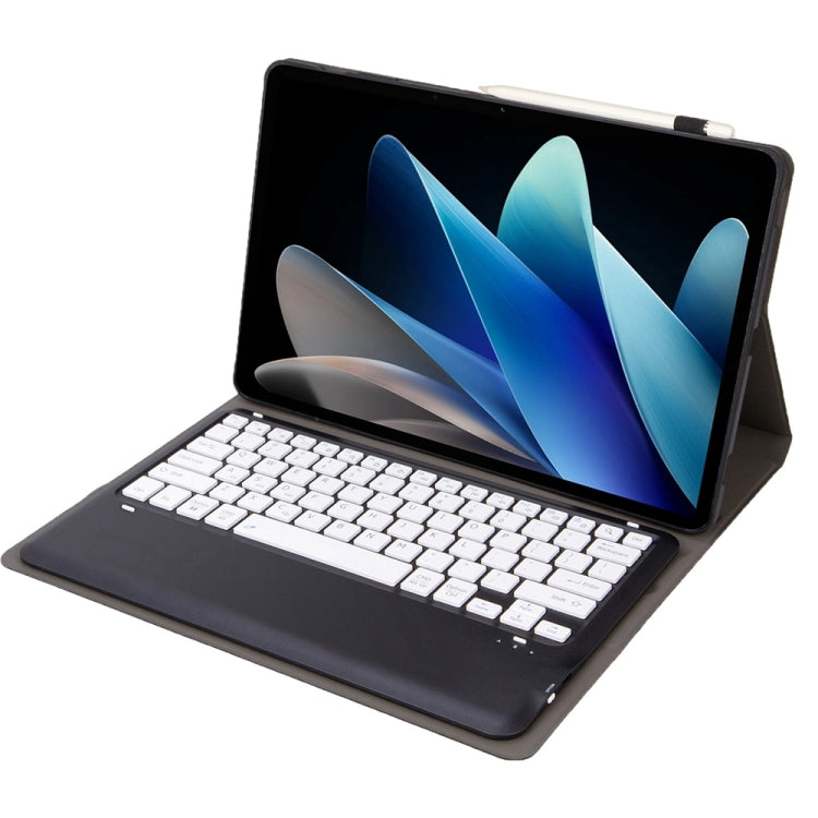 For vivo Pad 2 12.1 inch AV12 Ultra-thin Split Bluetooth Keyboard Leather Tablet Case(Black+White) - Others Keyboard by buy2fix | Online Shopping UK | buy2fix