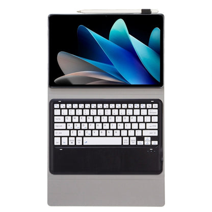 For vivo Pad 2 12.1 inch AV12 Ultra-thin Split Bluetooth Keyboard Leather Tablet Case(Black+White) - Others Keyboard by buy2fix | Online Shopping UK | buy2fix