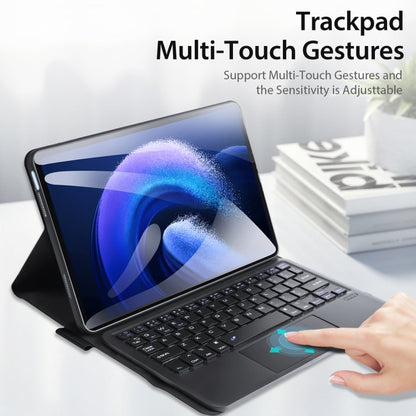 For Xiaomi Pad 6 / Pad 6 Pro DUX DUCIS TK Series Bluetooth Keyboard Leather Case with Touchpad(Black) - Others Keyboard by DUX DUCIS | Online Shopping UK | buy2fix