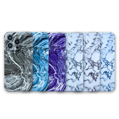 For iPhone 11 Pro Marble Pattern Phone Case(Black White) - iPhone 11 Pro Cases by buy2fix | Online Shopping UK | buy2fix