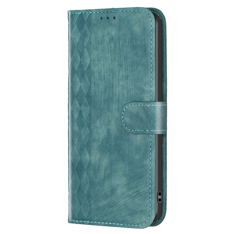 For Xiaomi Civi 3 5G Plaid Embossed Leather Phone Case(Green) - Xiaomi Cases by buy2fix | Online Shopping UK | buy2fix