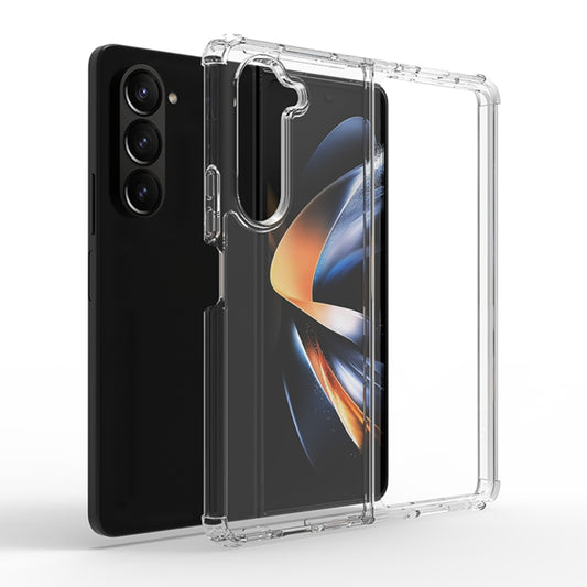 For Samsung Galaxy Z Fold5 Transparent PC + TPU Shockproof Phone Case - Galaxy Z Fold5 Cases by buy2fix | Online Shopping UK | buy2fix