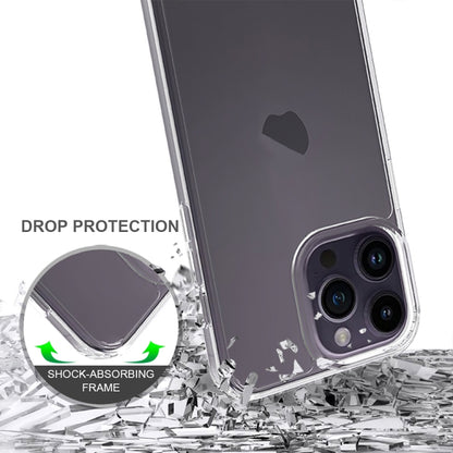 For iPhone 15 Pro Max Scratchproof Acrylic TPU Phone Case(Black) - iPhone 15 Pro Max Cases by buy2fix | Online Shopping UK | buy2fix