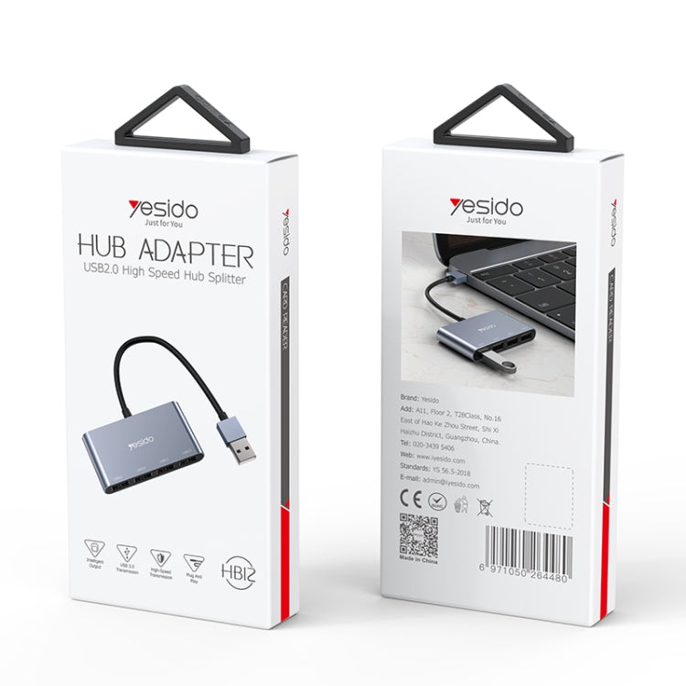 Yesido HB12 4 in 1 USB Multifunction Docking Station HUB Adapter - USB HUB by Yesido | Online Shopping UK | buy2fix