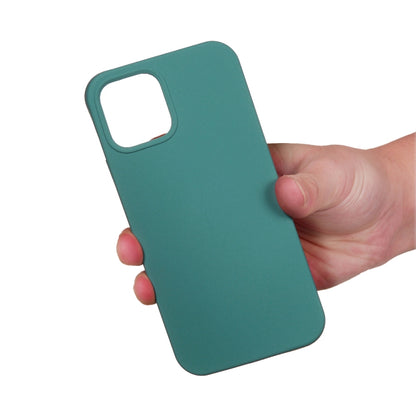 For iPhone 15 Pro Max Solid Color Silicone Phone Case(Pine Needle Green) - iPhone 15 Pro Max Cases by buy2fix | Online Shopping UK | buy2fix