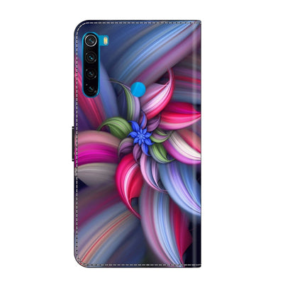 For Xiaomi Redmi Note 8 Crystal 3D Shockproof Protective Leather Phone Case(Colorful Flower) - Xiaomi Cases by buy2fix | Online Shopping UK | buy2fix