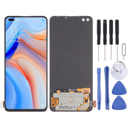 Original Super AMOLED LCD Screen For OPPO Reno4 5G with Digitizer Full Assembly - LCD Screen by buy2fix | Online Shopping UK | buy2fix