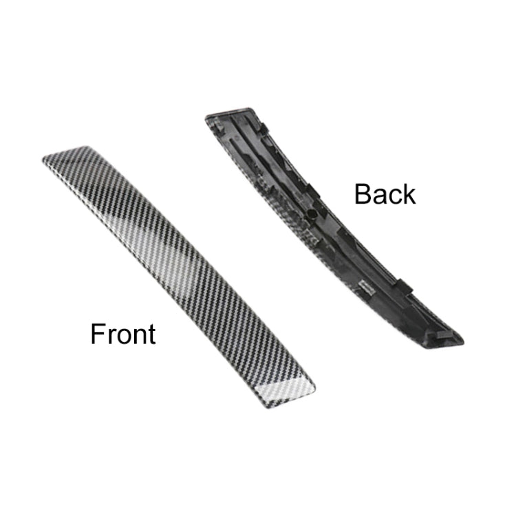 For Nissan Qashqai Left-Drive Car Door Inside Handle Cover, Type:Cover Right(Carbon Fiber) - Door Handles by buy2fix | Online Shopping UK | buy2fix