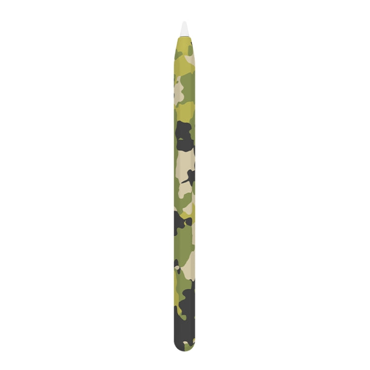 For Apple Pencil 1 LOVE MEI Camouflage Silicone Protective Pen Case(Green) - Pencil Accessories by LOVE MEI | Online Shopping UK | buy2fix