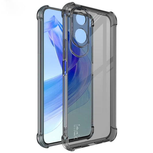 For Honor X50i 5G / 90 Lite 5G imak Shockproof Airbag TPU Phone Case(Transparent Black) - Honor Cases by imak | Online Shopping UK | buy2fix