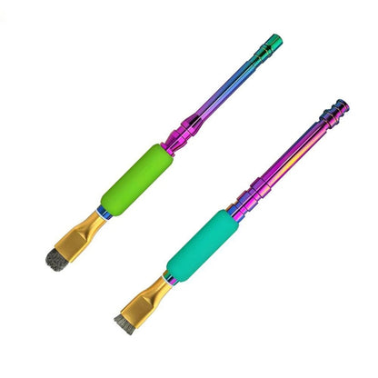 Mijing Phantom IC Pad Cleaning Steel Brush with Colorful Handle - Brushes by MIJING | Online Shopping UK | buy2fix