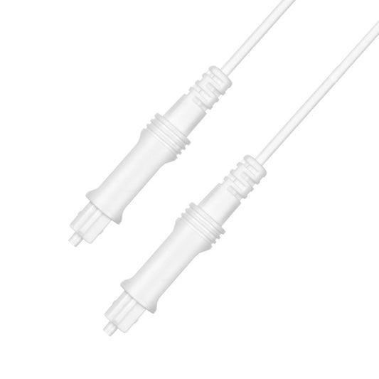 5m EMK OD2.2mm Digital Audio Optical Fiber Cable Plastic Speaker Balance Cable(White) -  by EMK | Online Shopping UK | buy2fix