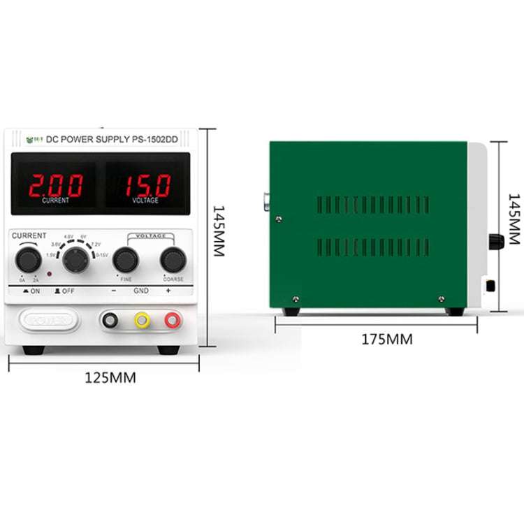 BEST 1502DD 15V / 2A Digital Display DC Regulated Power Supply, 110V US Plug - Power Supply by BEST | Online Shopping UK | buy2fix