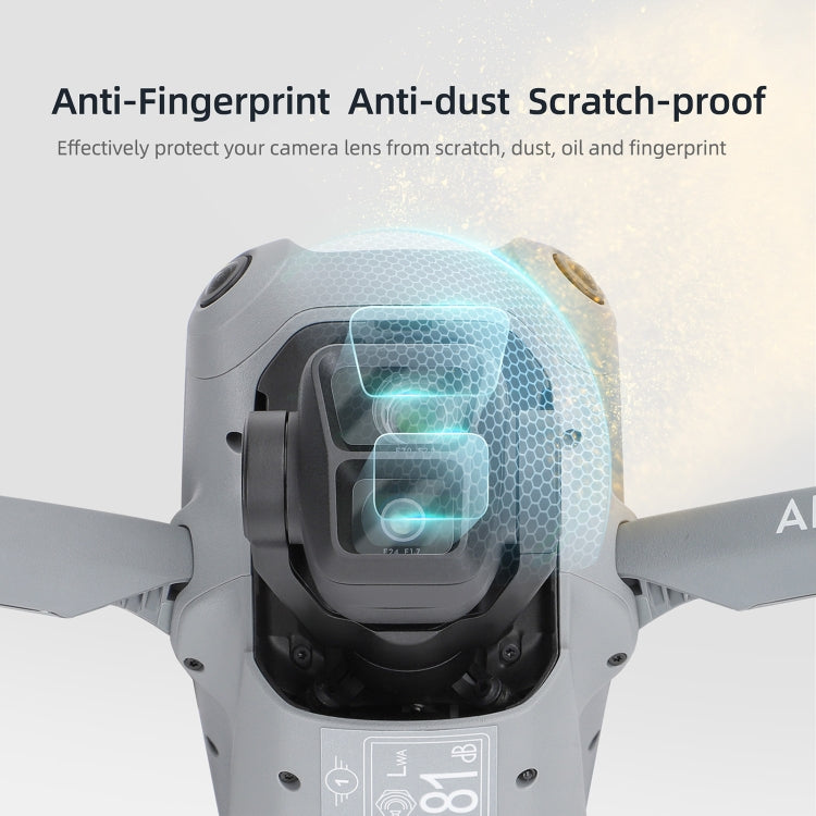 For DJI Air 3 Sunnylife Lens Protector Tempered Glass Combo Protective Films, Quantity:2 Sets - Others by Sunnylife | Online Shopping UK | buy2fix