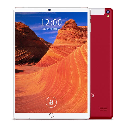 BDF P10 3G Phone Call Tablet PC 10.1 inch, 4GB+64GB, Android 10 MT8321 Quad Core, Support Dual SIM, EU Plug(Red) - BDF by BDF | Online Shopping UK | buy2fix