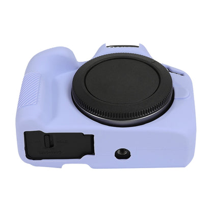 For Canon EOS R50 Soft Silicone Protective Case(Lilac Purple) - Protective Case by buy2fix | Online Shopping UK | buy2fix