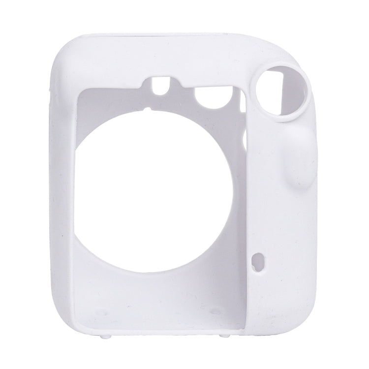 For FUJIFILM instax mini 12 Soft Silicone Camera Protective Case(White) - Protective Case by buy2fix | Online Shopping UK | buy2fix