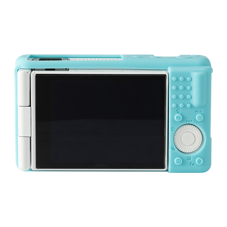 For Sony ZV-1F / ZV1 M2 Soft Silicone Protective Case(Sky Blue) - Protective Case by buy2fix | Online Shopping UK | buy2fix