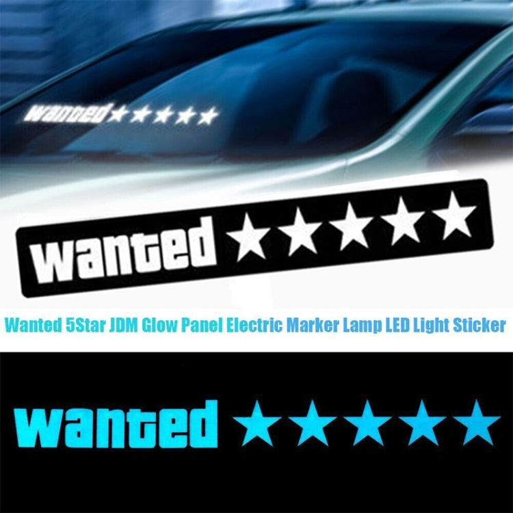 EL Luminous Car Stickers Cold Light Car Stickers Car Luminous Pattern Decoration(NO KISS) - Decorative Sticker by buy2fix | Online Shopping UK | buy2fix