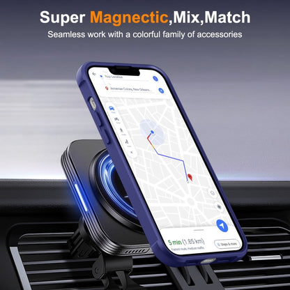 For iPhone 15 MagSafe Magnetic Phone Case(Klein Blue) - iPhone 15 Cases by buy2fix | Online Shopping UK | buy2fix