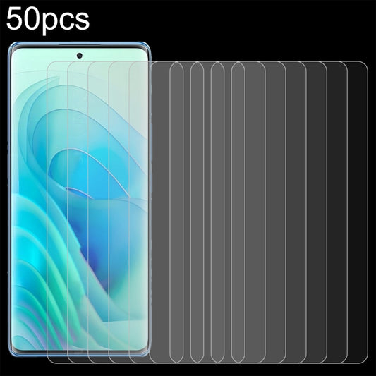 For Itel S23+ 50pcs 0.26mm 9H 2.5D Tempered Glass Film - Others by buy2fix | Online Shopping UK | buy2fix