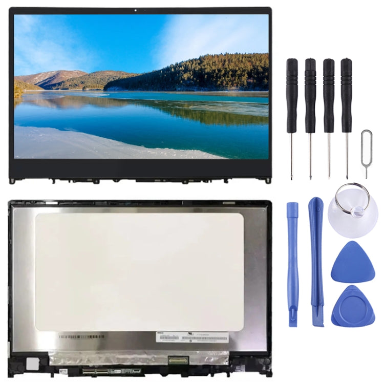 For Lenovo Yoga 530-14IKB FHD LCD Screen Digitizer Full Assembly with Frame - LCD Screen by buy2fix | Online Shopping UK | buy2fix