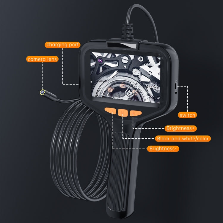 P200 8mm Front Lenses Integrated Industrial Pipeline Endoscope with 4.3 inch Screen, Spec:10m Tube -  by buy2fix | Online Shopping UK | buy2fix