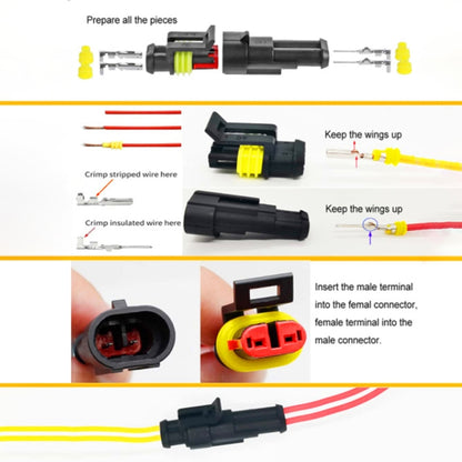 240pcs Car Waterproof Connector Set with Fuse Blade - Others by buy2fix | Online Shopping UK | buy2fix