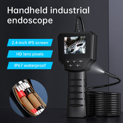 128AV 8mm Lenses Industrial Pipeline Endoscope with 2.4 inch Screen, Spec:5m Tube -  by buy2fix | Online Shopping UK | buy2fix