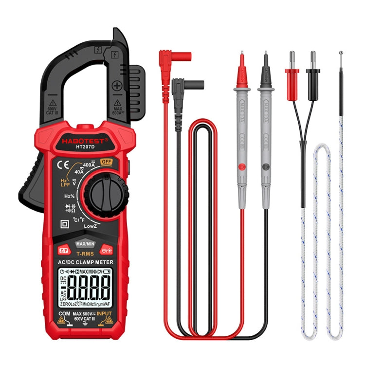 HABOTEST HT207D Multifunctional Digital Clamp Multimeter - Digital Multimeter by HABOTEST | Online Shopping UK | buy2fix