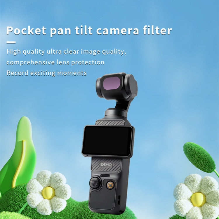 For DJI OSMO Pocket 3 JSR CB Series Camera Lens Filter, Filter:ND16PL - Lens Accessories by JSR | Online Shopping UK | buy2fix