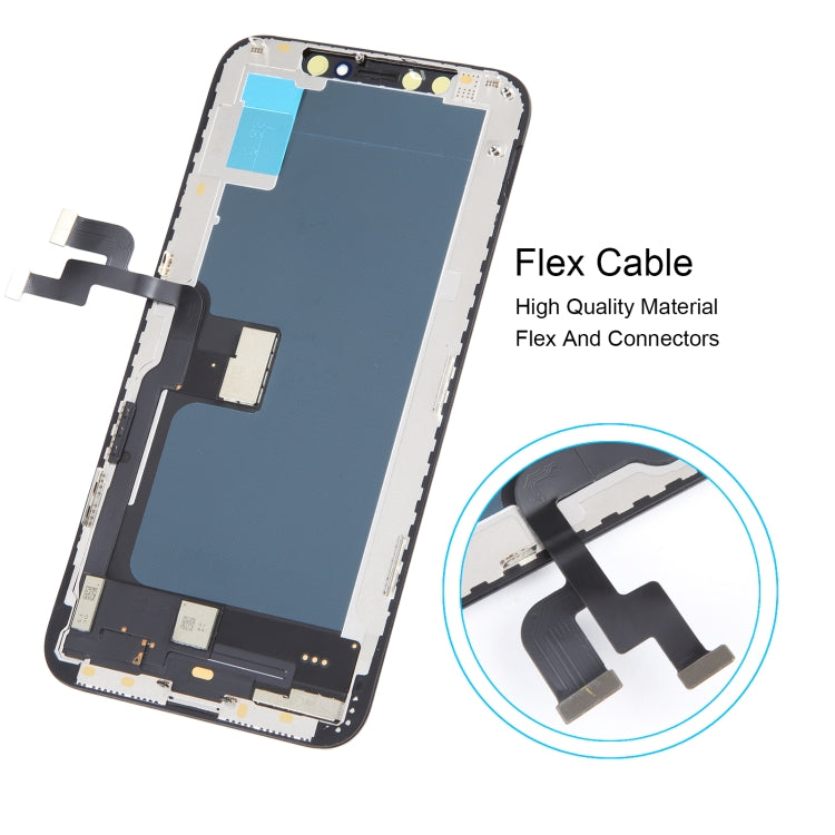 For iPhone XS in-cell LCD Screen with Digitizer Full Assembly - LCD Related Parts by buy2fix | Online Shopping UK | buy2fix