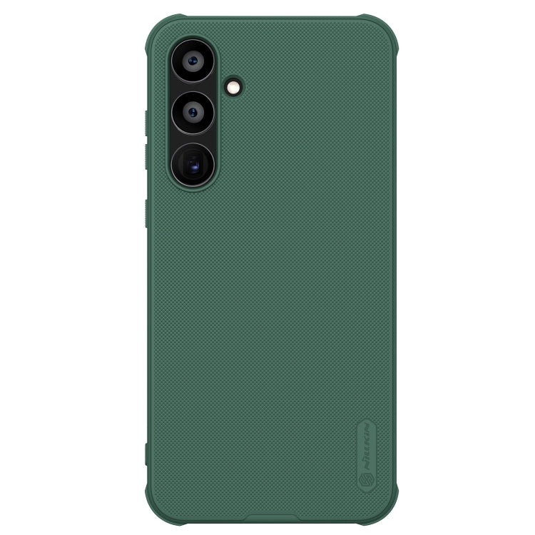 For Samsung Galaxy A55 NILLKIN Frosted Shield Pro PC + TPU Phone Case(Green) - Galaxy Phone Cases by NILLKIN | Online Shopping UK | buy2fix