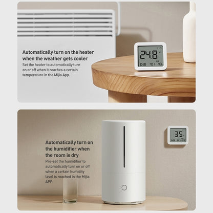 Original Xiaomi Mijia Smart Bluetooth Digital Thermometer Hygrometer 3(White) - Indoor Thermometer by Xiaomi | Online Shopping UK | buy2fix