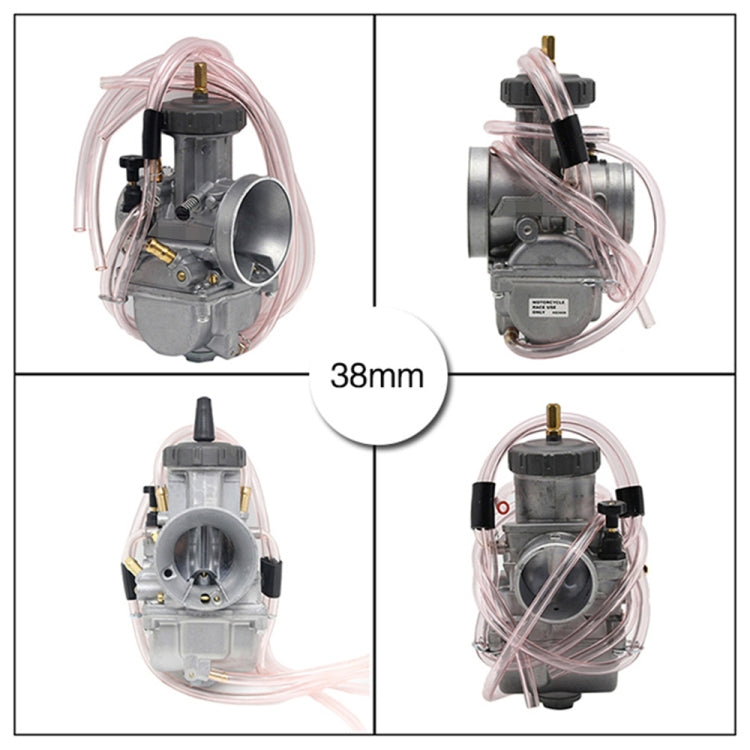 PWK38mm Universal Motorcycle Carburetor Carb Motor Carburetor - In Car by buy2fix | Online Shopping UK | buy2fix