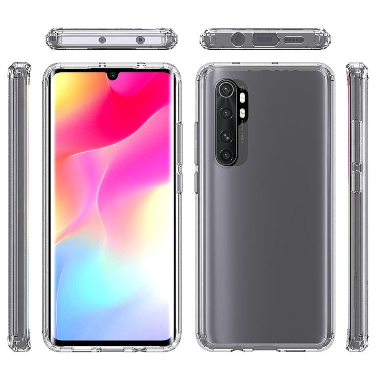 For Xiaomi Mi Note 10 Lite Shockproof Scratchproof TPU + Acrylic Protective Case(Transparent) - Xiaomi Accessories by buy2fix | Online Shopping UK | buy2fix