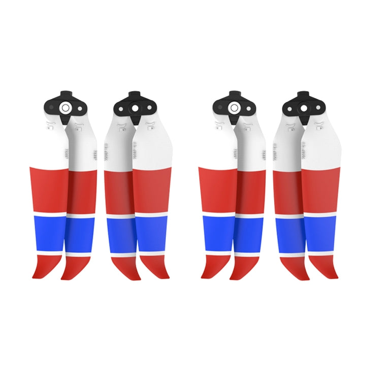 2 Pairs Sunnylife 7238F-3C For DJI Mavic Air 2 Double-sided Three-color Low Noise Quick-release Propellers(Red Blue White) - DJI & GoPro Accessories by Sunnylife | Online Shopping UK | buy2fix