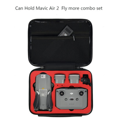 For DJI Mavic Air 2 Shockproof Portable ABS Suitcase Storage Bag Protective Box(Silver) - DJI & GoPro Accessories by buy2fix | Online Shopping UK | buy2fix