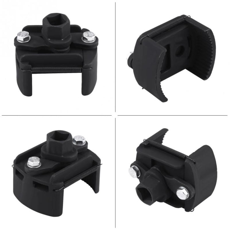 105-145mm Universal Cast Steel Adjustable 2 Jaw Oil Filter Wrench Fuel Remover Removal Tool Two-claw Cast Steel Filter Wrenches - In Car by buy2fix | Online Shopping UK | buy2fix