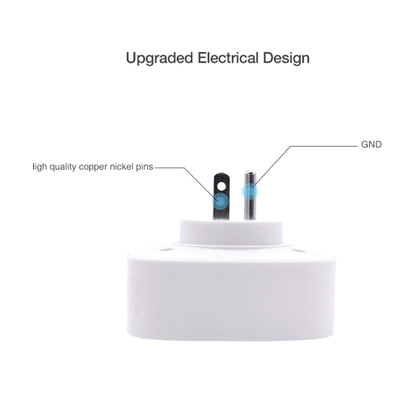 Sonoff 10A WiFi Remote Control Smart Power Socket Works with Amazon Alexa & Google Assistant, AC 85-265V (White) - Consumer Electronics by Sonoff | Online Shopping UK | buy2fix