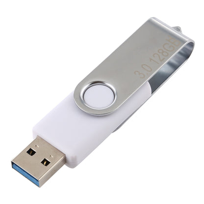 128GB Twister USB 3.0 Flash Disk USB Flash Drive (White) - USB Flash Drives by buy2fix | Online Shopping UK | buy2fix