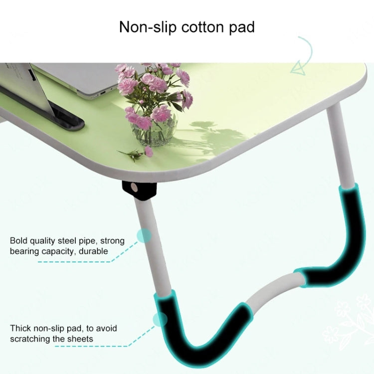 Foldable Non-slip Laptop Desk Table Stand with Card Slot (Black) - Laptop Stand by buy2fix | Online Shopping UK | buy2fix