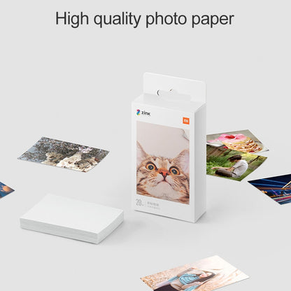 50 PCS Original Xiaomi Print Photographic Paper Paste Paper for Xiaomi Pocket Photo Printer - Consumer Electronics by Xiaomi | Online Shopping UK | buy2fix