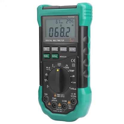 BSIDE MS8229 Digital Multimeter LUX Noise Meter Temperature Humidity Tester - Consumer Electronics by BSIDE | Online Shopping UK | buy2fix