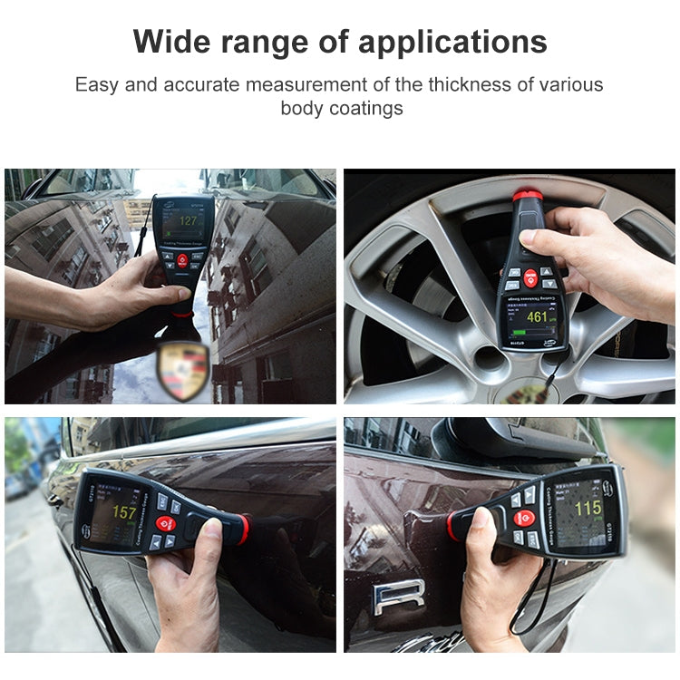 Wintact WT2100 Color Screen Display Coating Thickness Gauge - Coating Thickness Gauge by Wintact | Online Shopping UK | buy2fix