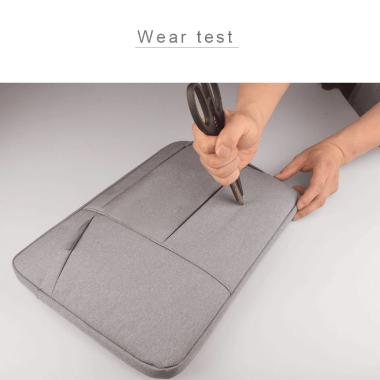 Universal Multiple Pockets Wearable Oxford Cloth Soft Portable Simple Business Laptop Tablet Bag, For 13.3 inch and Below Macbook, Samsung, Lenovo, Sony, DELL Alienware, CHUWI, ASUS, HP (Grey) - 13.3 inch by buy2fix | Online Shopping UK | buy2fix