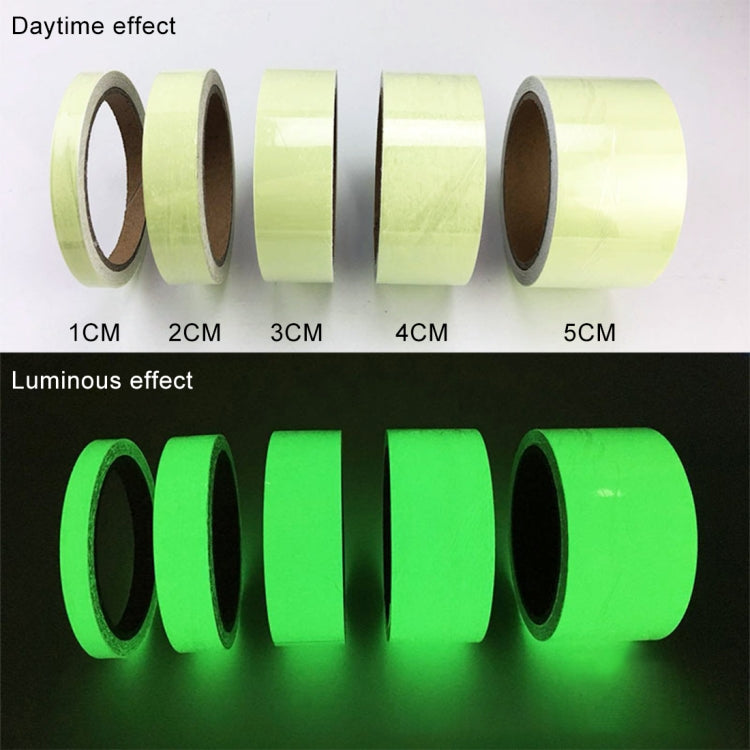 Luminous Tape Green Glow In Dark Wall Sticker Luminous Photoluminescent Tape Stage Home Decoration, Size: 5cm x 3m(Red Light) - Sticker by buy2fix | Online Shopping UK | buy2fix