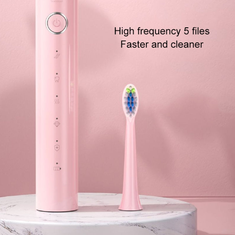 2 PCS / Set WK Electric Toothbrush Replaced Brush Head (Pink) - Replacement Brush Heads by WK | Online Shopping UK | buy2fix